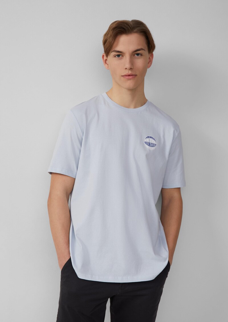 T-Shirt mit kleinem Print