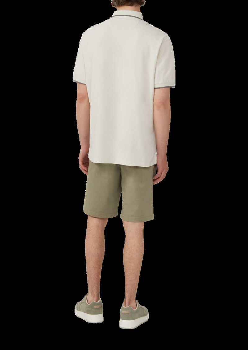 Sportives Piqué-Poloshirt mit Kontrast-Details