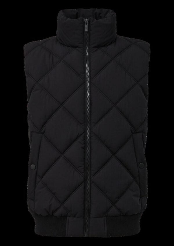 Wattierte Steppweste mit Eingrifftaschen