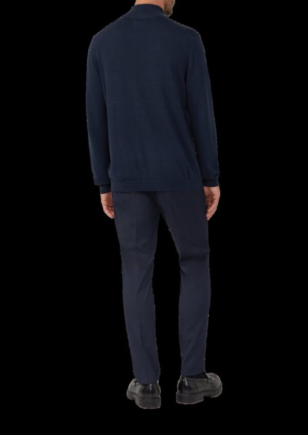 Feine Strickjacke aus Baumwoll-Modal-Mix