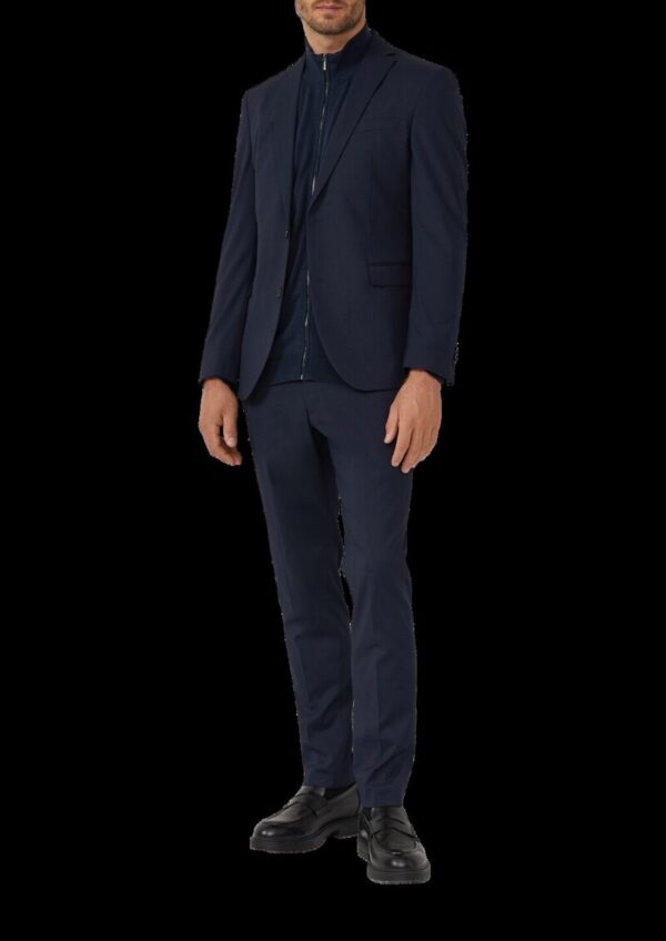 Feine Strickjacke aus Baumwoll-Modal-Mix