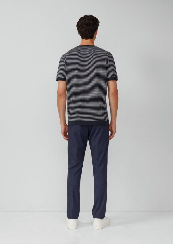 Feinstrickshirt aus reiner Baumwolle