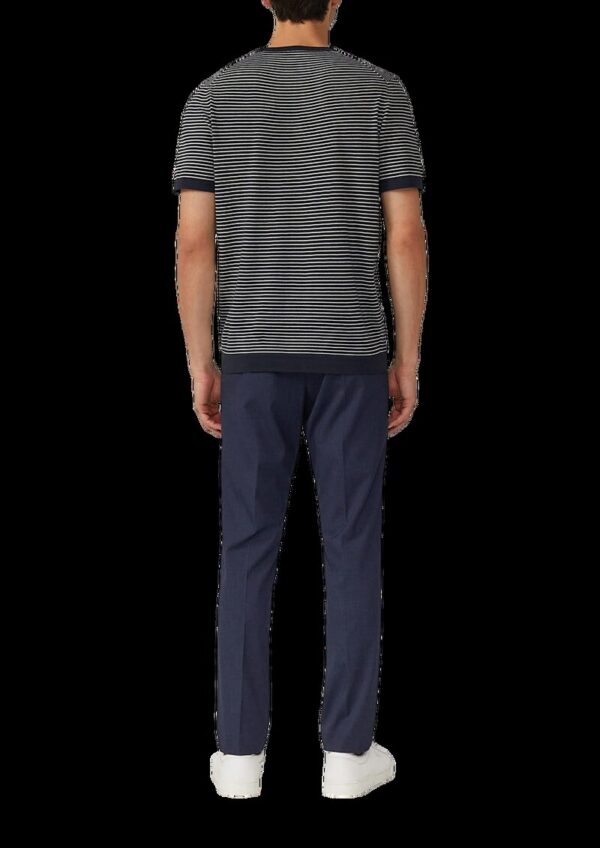 Feinstrickshirt aus reiner Baumwolle