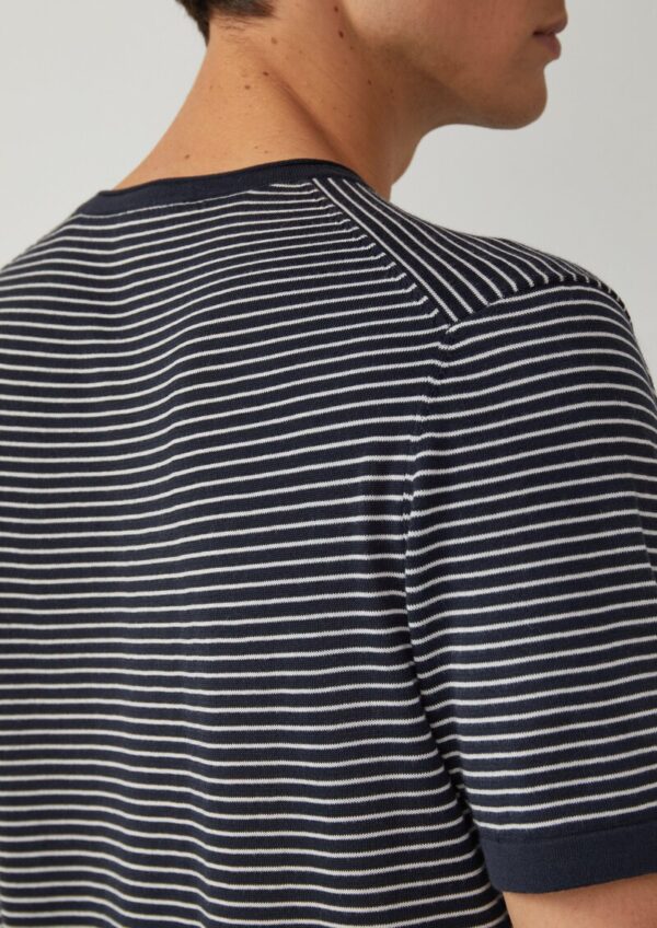 Feinstrickshirt aus reiner Baumwolle