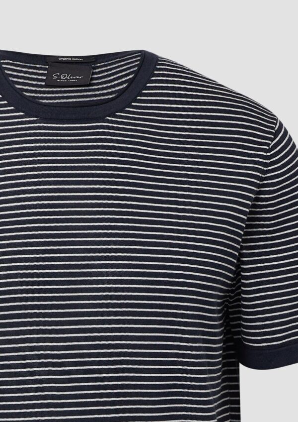 Feinstrickshirt aus reiner Baumwolle