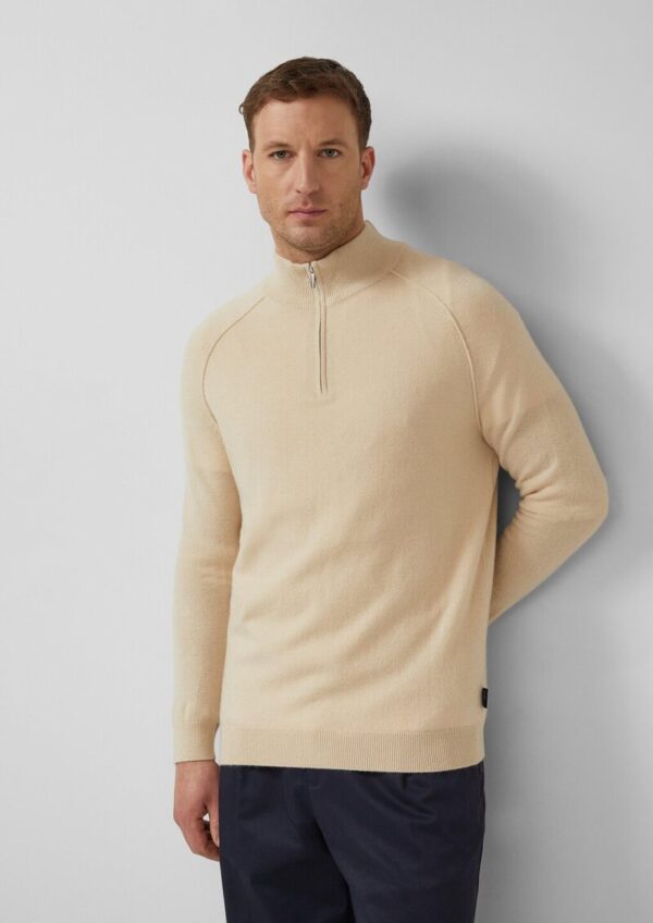 Stricktroyer aus Merino-Kaschmir-Mix