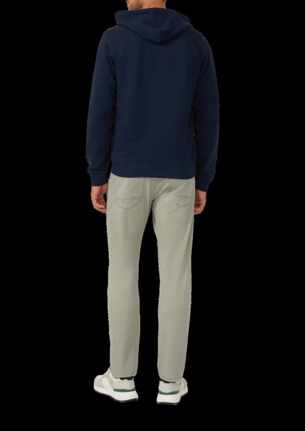 Strukturierte Sweatjacke mit Kapuze und Raglanärmeln