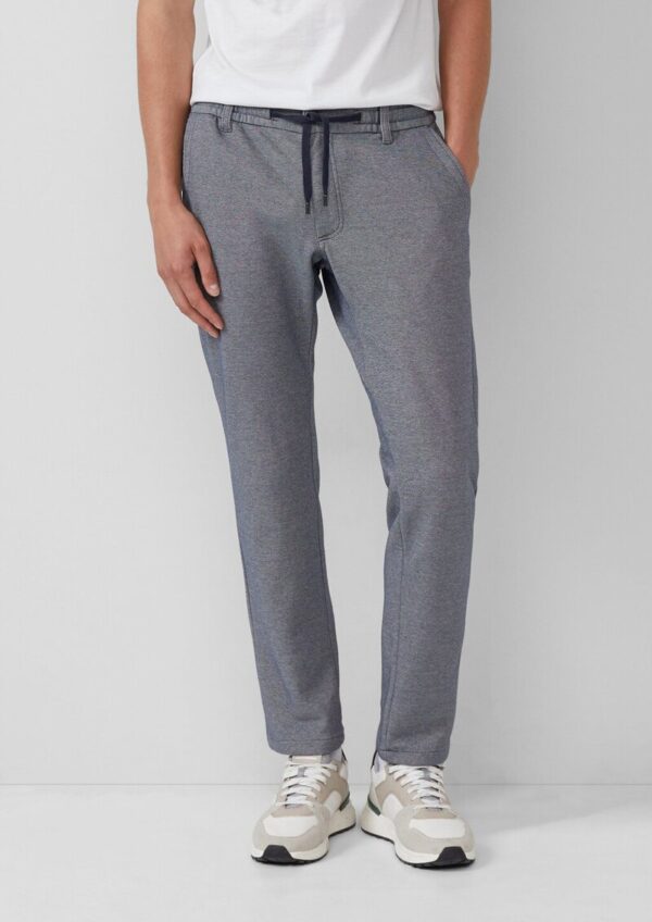 Phoenix: Hose aus Strickjersey mit Elastikbund