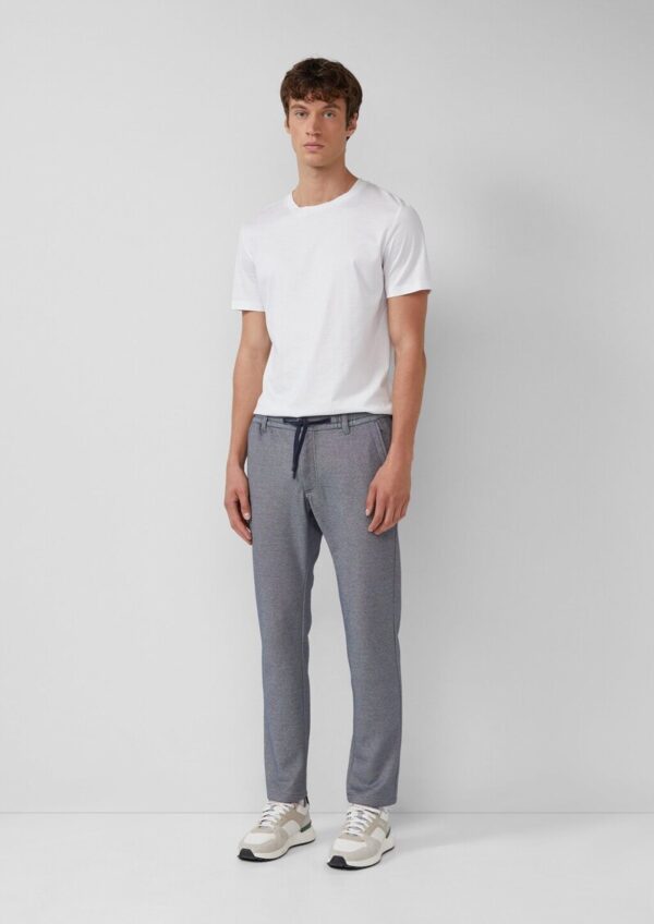 Phoenix: Hose aus Strickjersey mit Elastikbund