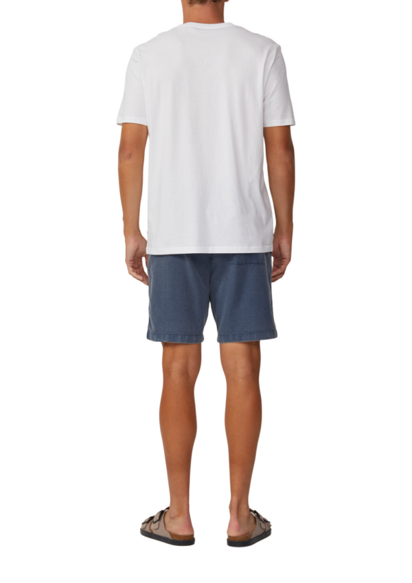 Gewaschene Shorts aus Strukturware