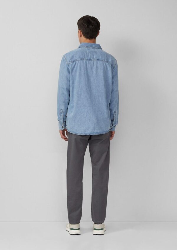 Regular Fit: Lässiges Jeanshemd aus Baumwolle