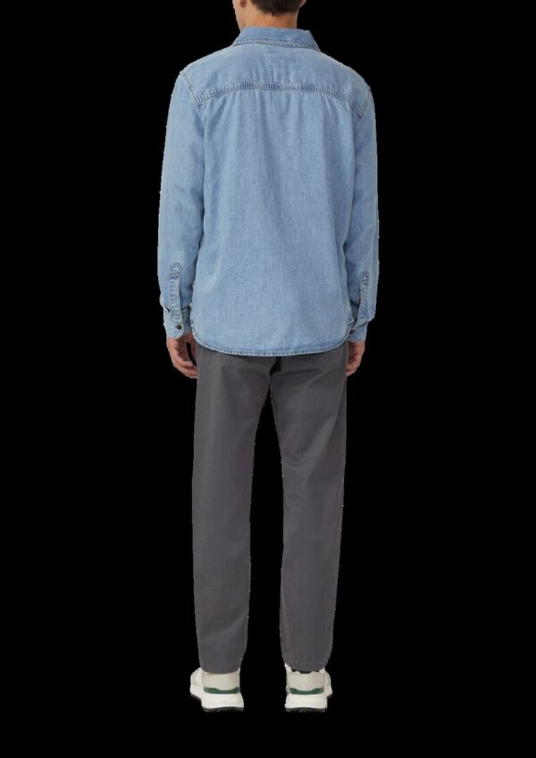 Regular Fit: Lässiges Jeanshemd aus Baumwolle