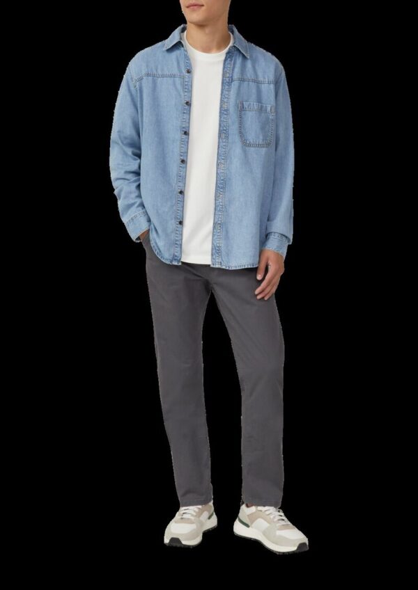 Regular Fit: Lässiges Jeanshemd aus Baumwolle