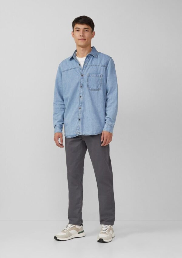 Regular Fit: Lässiges Jeanshemd aus Baumwolle