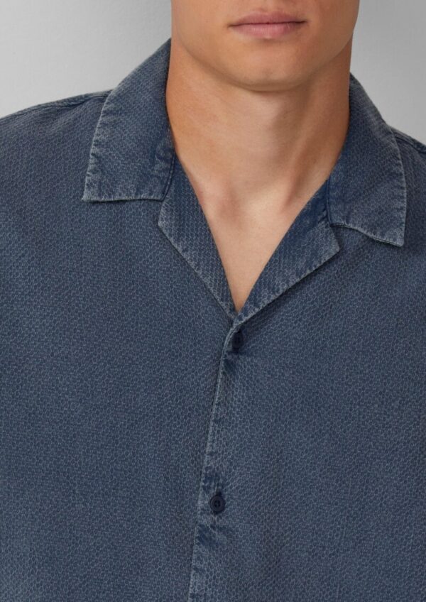 Resort Fit: Gewaschenes Hemd aus Strukturware