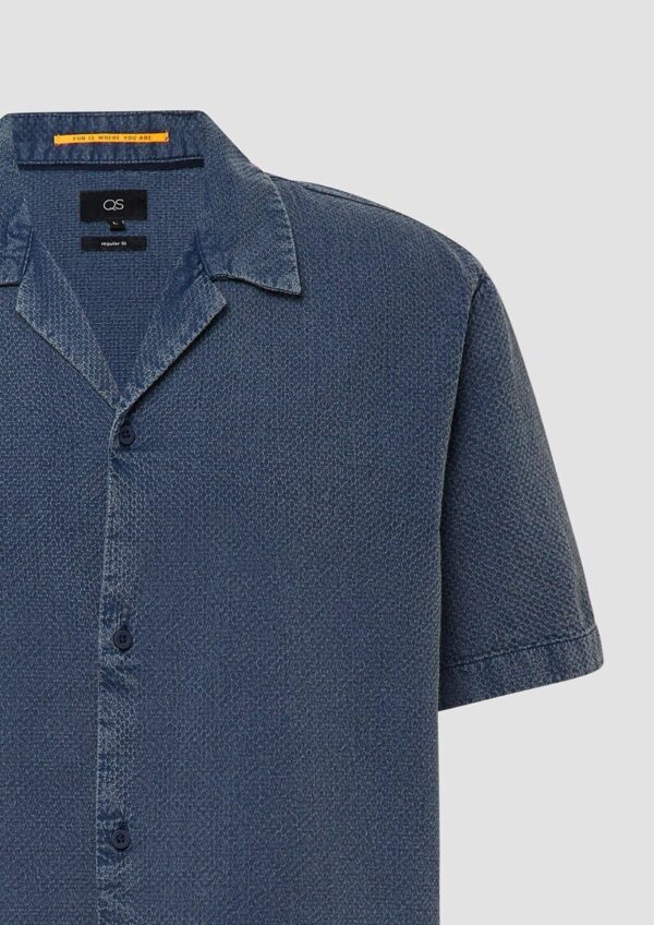 Resort Fit: Gewaschenes Hemd aus Strukturware
