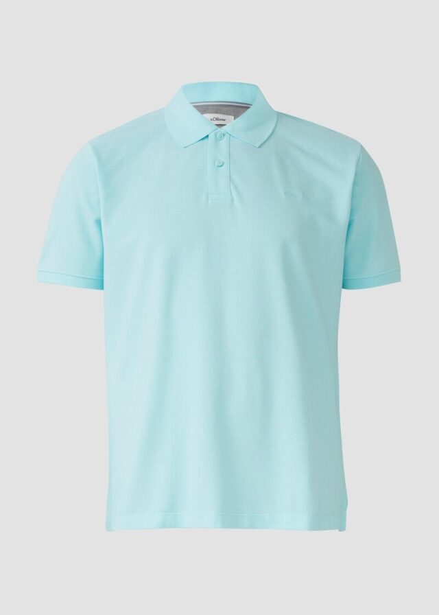 Poloshirt aus Baumwollpiqué