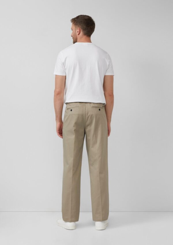 Wide-Leg-Hose mit Elastikbund