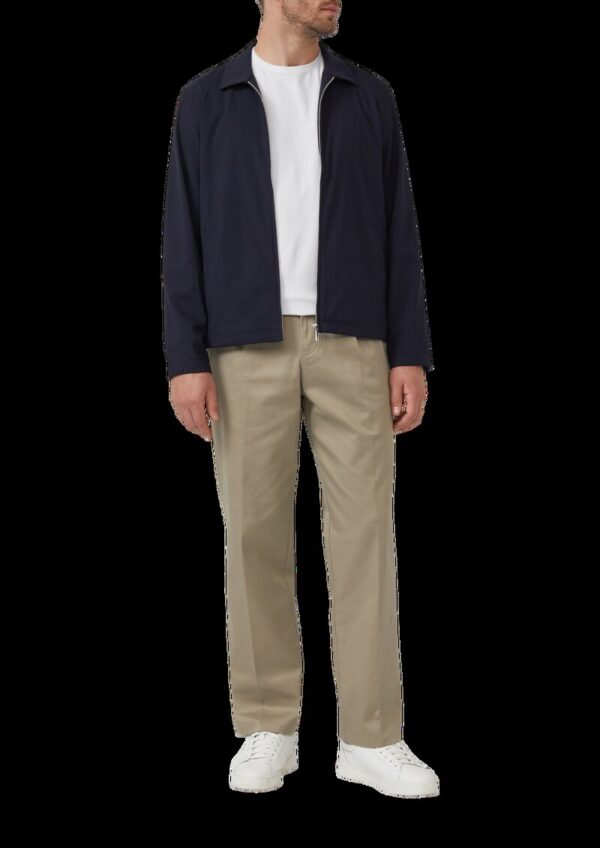 Wide-Leg-Hose mit Elastikbund