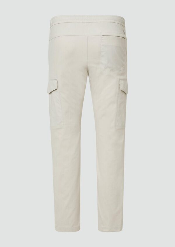 Sportive Jogpants mit Cargo-Taschen aus elastischem Jersey