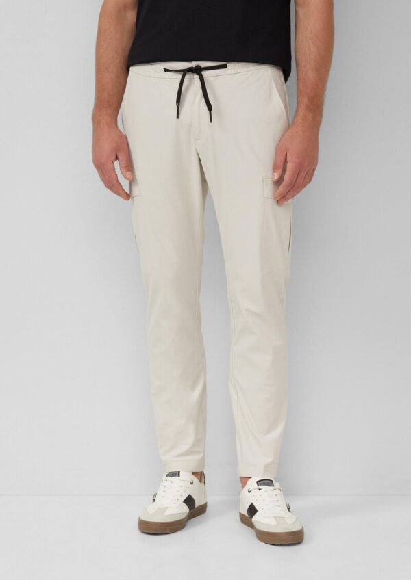 Sportive Jogpants mit Cargo-Taschen aus elastischem Jersey