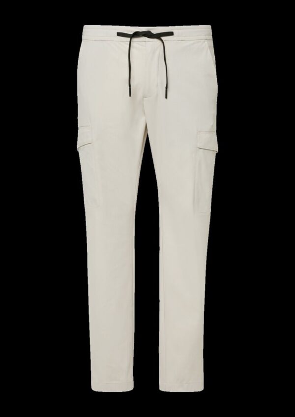 Sportive Jogpants mit Cargo-Taschen aus elastischem Jersey