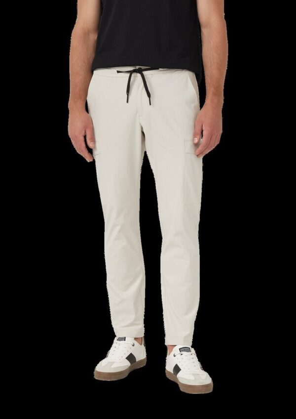 Sportive Jogpants mit Cargo-Taschen aus elastischem Jersey