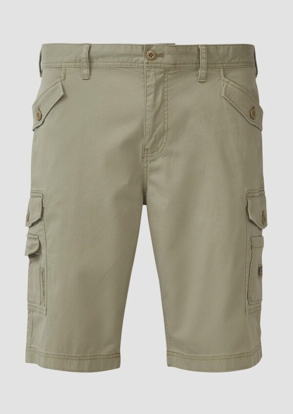Bermuda im Relaxed Fit mit Cargotaschen