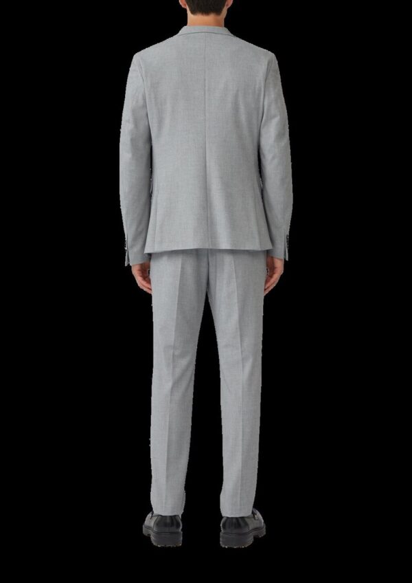 s.O PURE: Strukturiertes Anzugsakko im Slim Fit