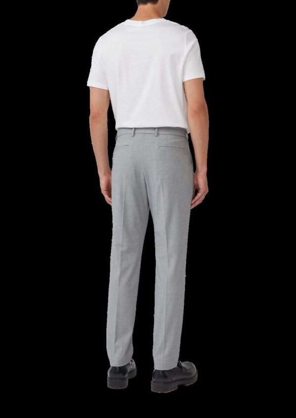 s.O PURE: Strukturierte Anzughose im Slim Fit
