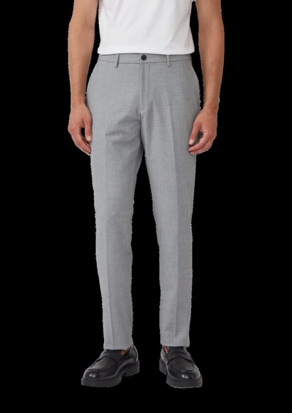 s.O PURE: Strukturierte Anzughose im Slim Fit