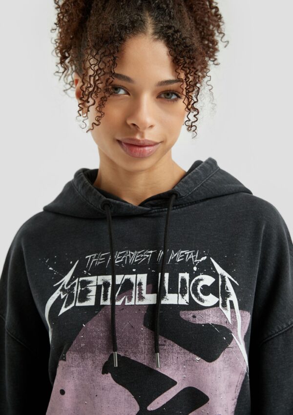 Metallica® Band-Sweatshirt mit Wascheffekt