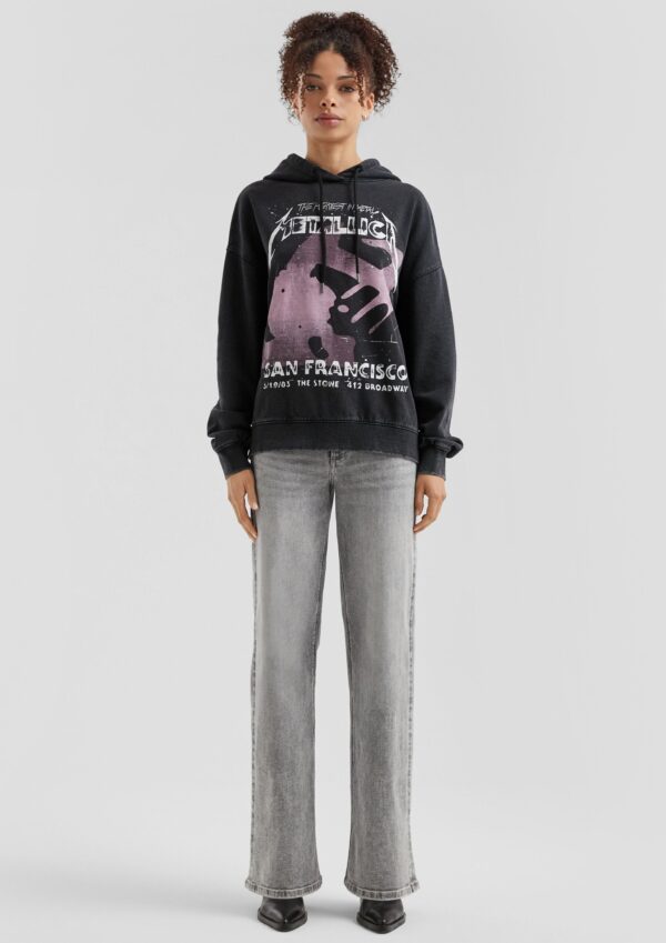 Metallica® Band-Sweatshirt mit Wascheffekt
