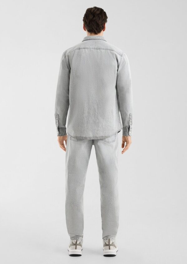 Regular Fit: Denim-Hemd