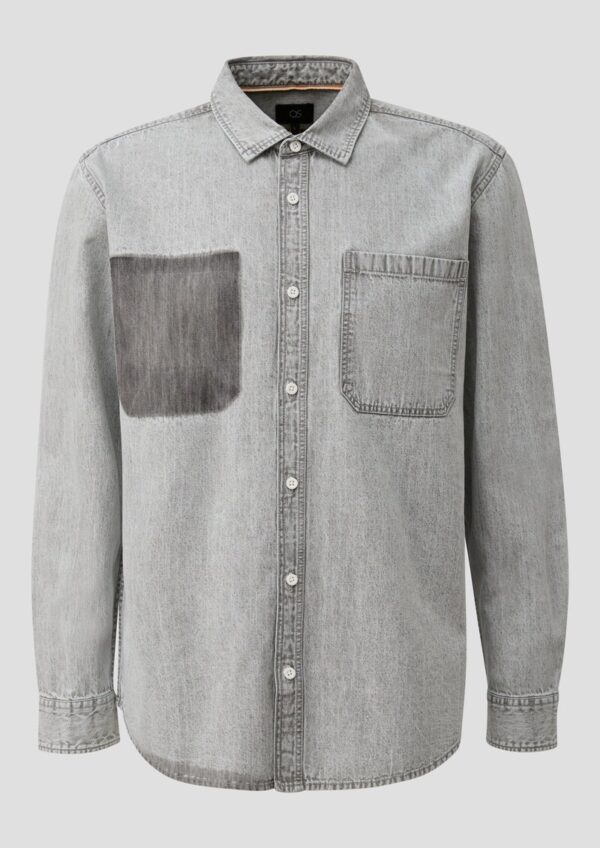 Regular Fit: Denim-Hemd