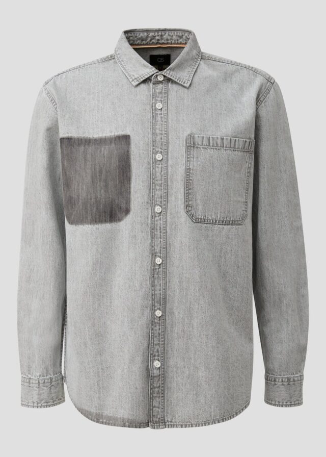 Regular Fit: Denim-Hemd
