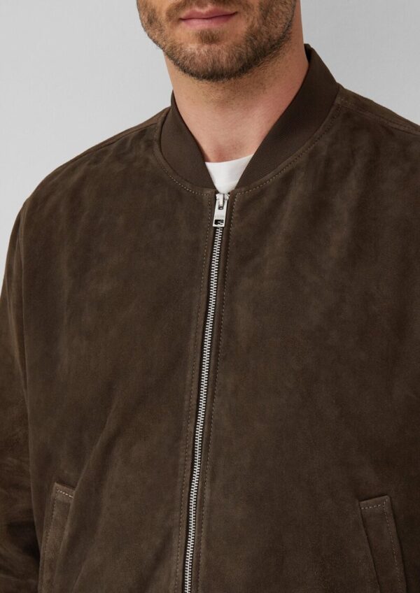 Hochwertiger Blouson aus weichem Veloursleder