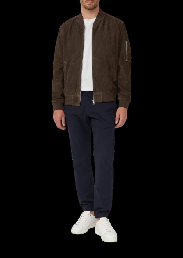 Hochwertiger Blouson aus weichem Veloursleder