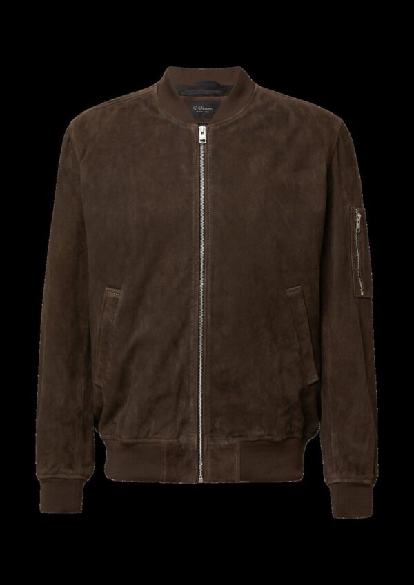 Hochwertiger Blouson aus weichem Veloursleder