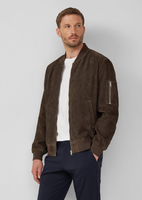 Hochwertiger Blouson aus weichem Veloursleder