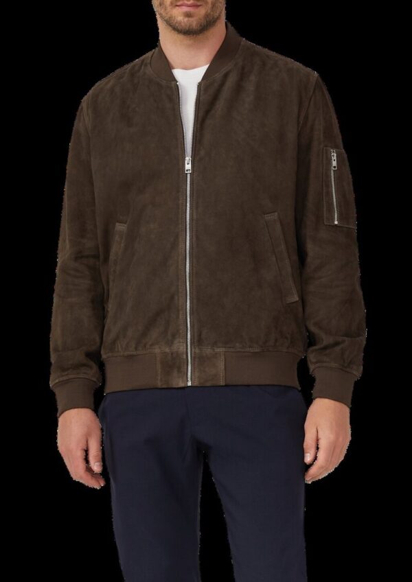 Hochwertiger Blouson aus weichem Veloursleder