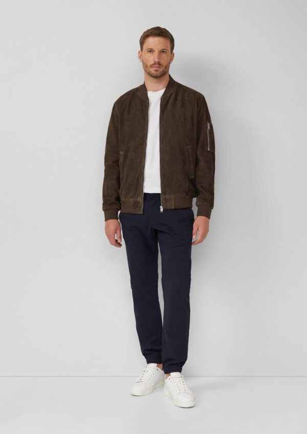 Hochwertiger Blouson aus weichem Veloursleder