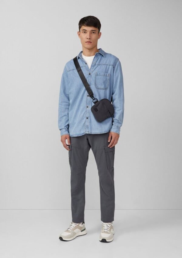 Ripstop Crossbody-Bag mit längenverstellbarem Gurt
