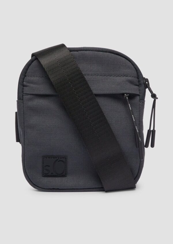 Ripstop Crossbody-Bag mit längenverstellbarem Gurt