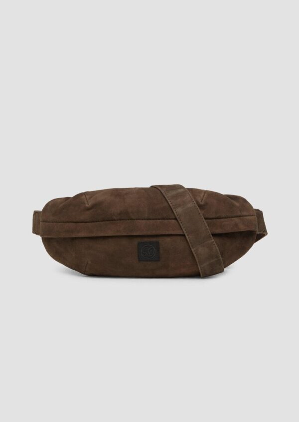 Crossbody-Bag aus softem Veloursleder
