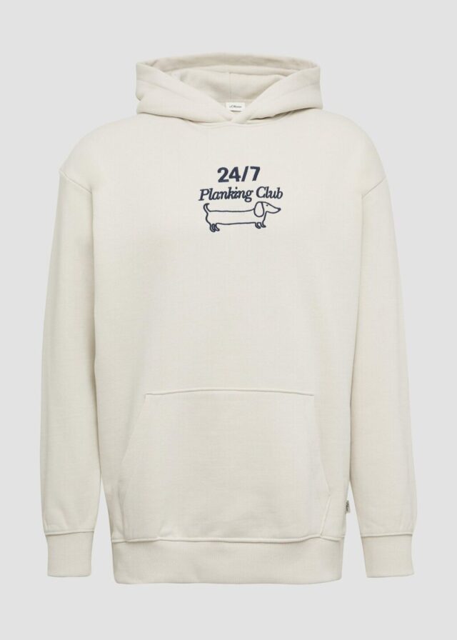 Softer Hoodie mit Stickerei im Relaxed Fit