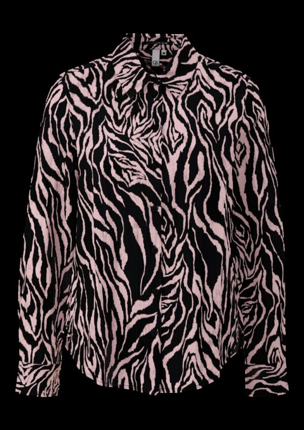 Gemusterte Bluse aus Viskosemix