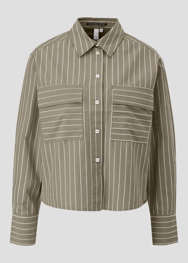 Verkürzte Bluse im Loose Fit