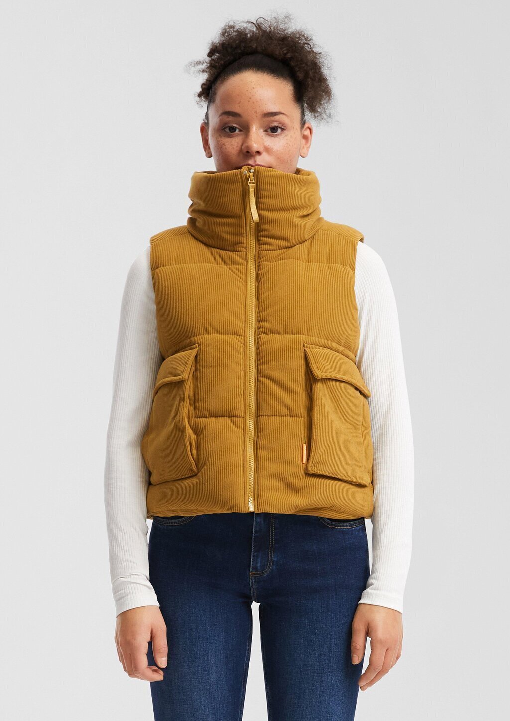 Outdoor-Weste aus Cord