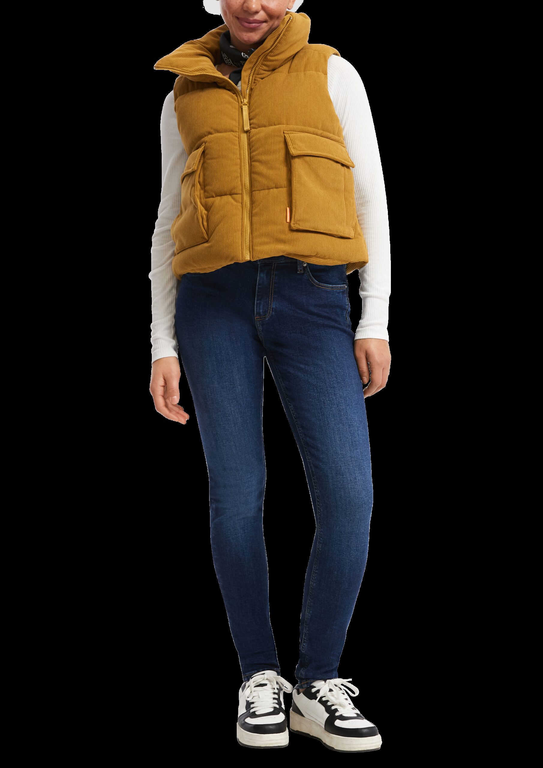 Outdoor-Weste aus Cord